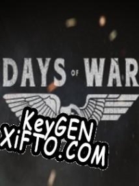Days of War генератор серийного номера